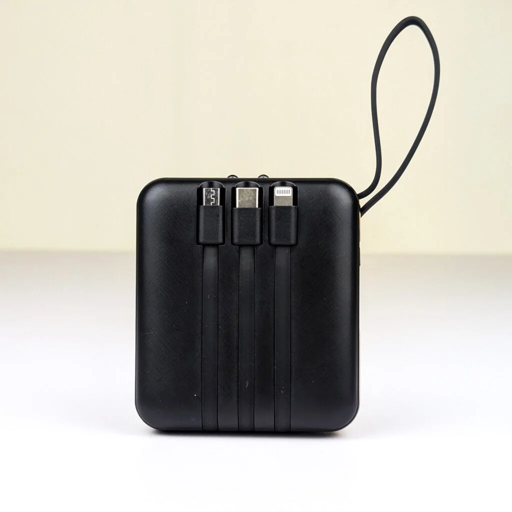 Smart Fast Charge Power Bank (20000mAh, Multi Cable Built-in)